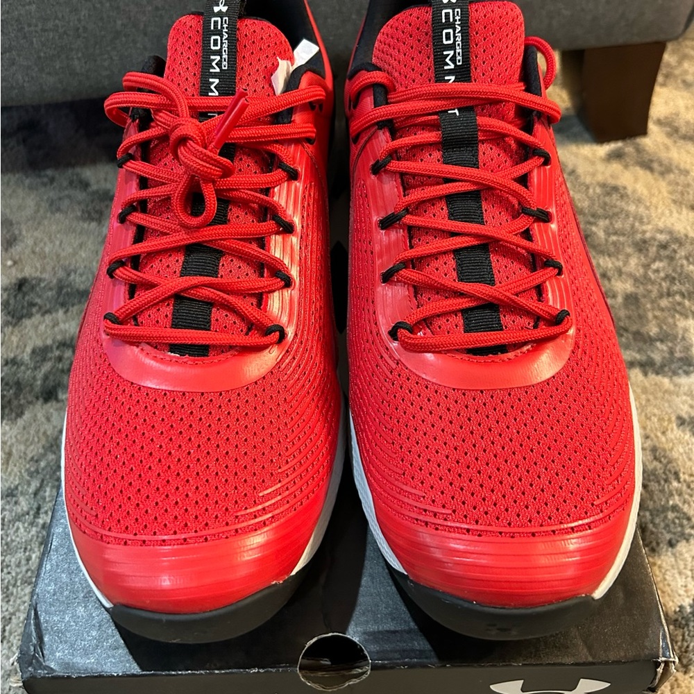 Under Armour Charged Commit size 13 Red
